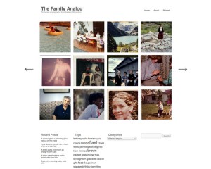 The Family Analog – web archive