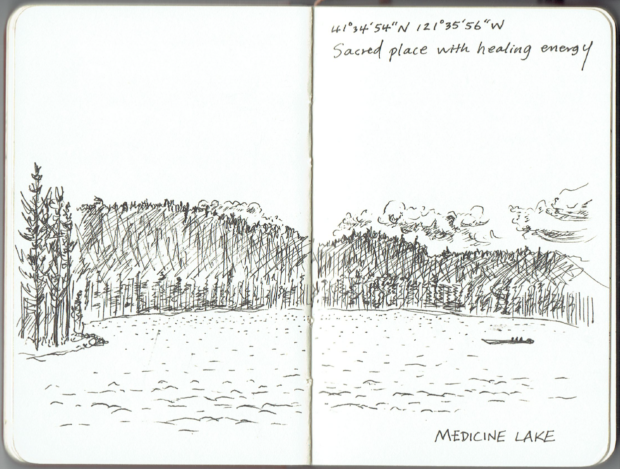 medicine lake by Mika